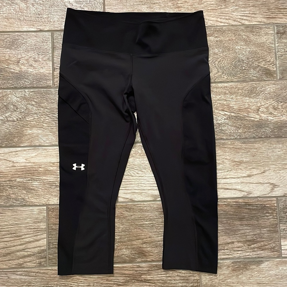 Under Armour Heatgear Capri Leggings with Pocket